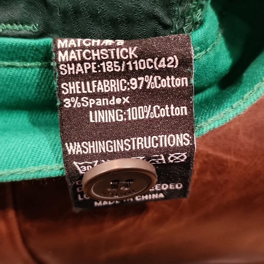 MATCH mens green pants☘️ - Picture 2 of 8